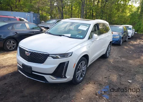 2022 Cadillac Xt6 Awd Premium Luxury из США, поврежденный, VIN 1GYKPDRS3NZ124924